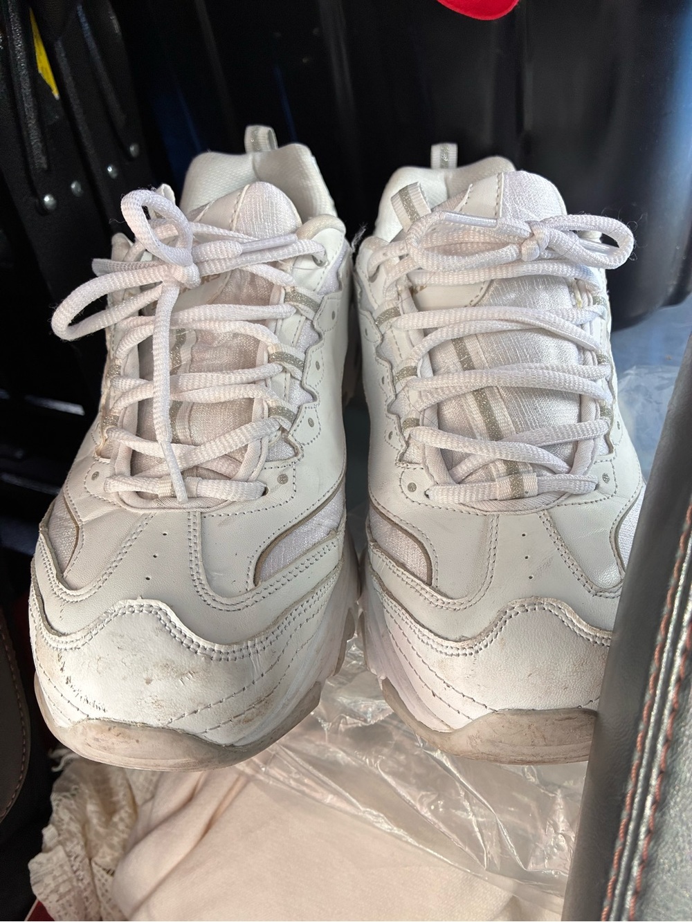 Classic White Athletic Sneakers